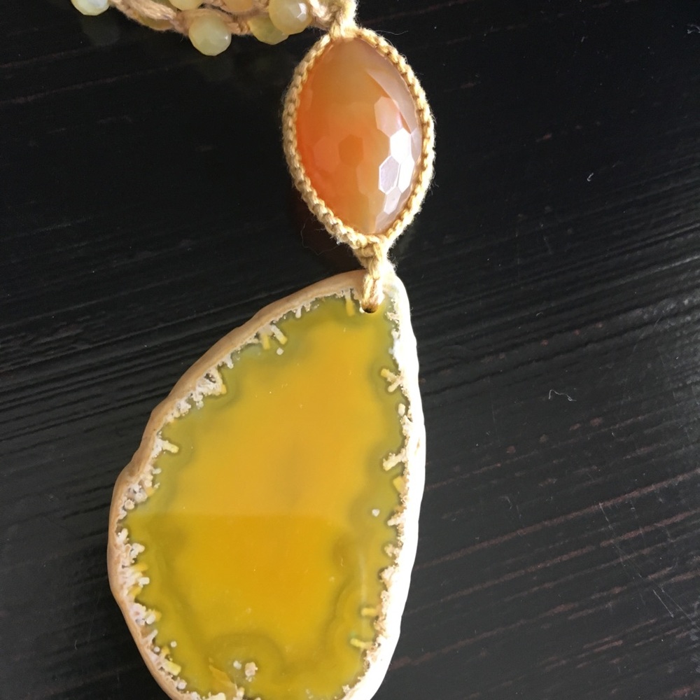 Chan Luu Yellow Stones Necklace